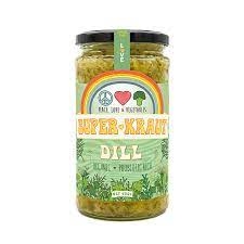 Peace Love Vegetables Sauerkraut Dill 650g