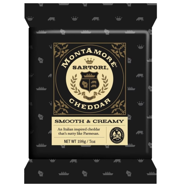 Sartori Montamore Cheddar Smooth & Creamy 198g