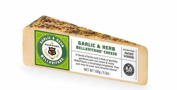 Bellavitano Sartori Garlic & Herb 150g