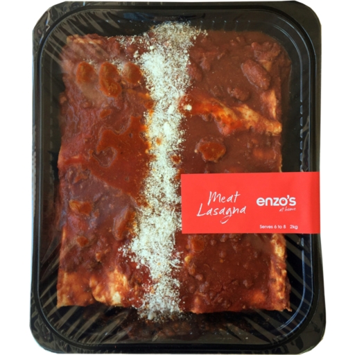 Enzo's At Home Meat Lasagna 2kg