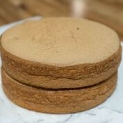 In Store Bakery Double Vanilla 7 Inch Sponge Unfilled 425g