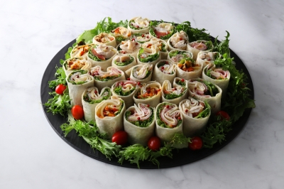 AFS Assorted Wraps Platter (Note 36 Hrs Notice Required)