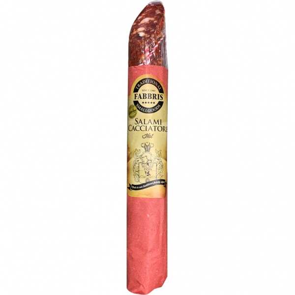 Fabbris Salami Caccaitore Hot Stick 400g
