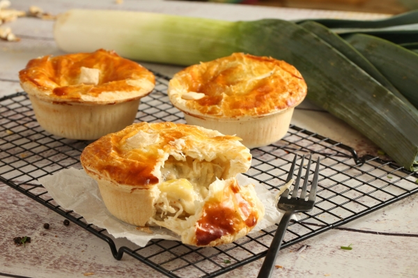 Posh Foods Chicken & Leek Pie 280g Each