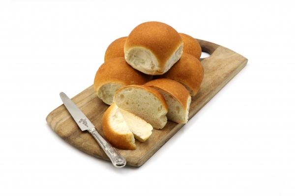 In Store Bakery AFS White Lunch Rolls 6 Pack