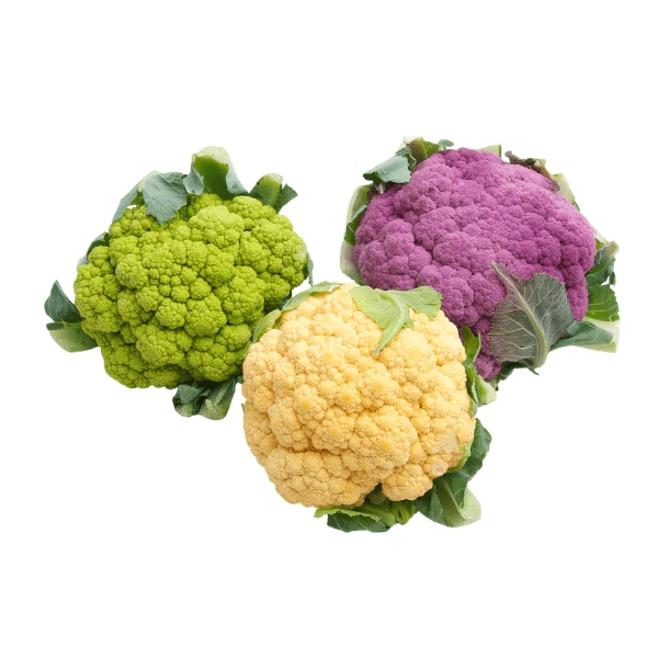 Organic Cauliflower Coloured Whole Each
