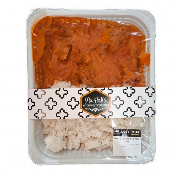 Mr Nick's Take Away Butter Chicken & Rice 1.5kg