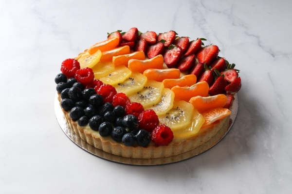 Seasonal Fruit Tart with Creme Patisserie