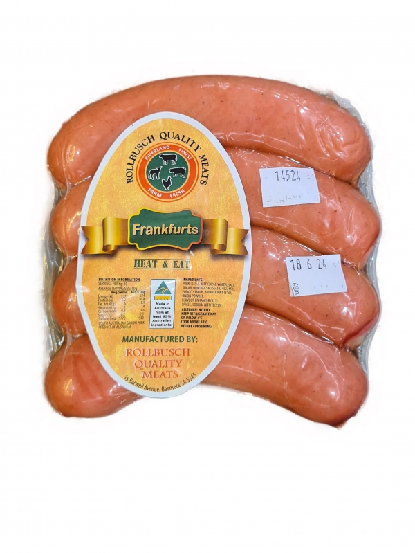 Rollbusch Frankfurts 4 Pack 400g