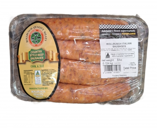 Rollbusch Italian Sausages 700g