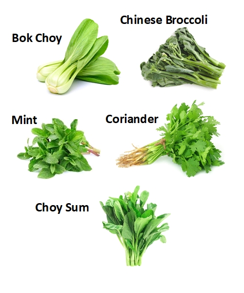 Asian Bunch (pls specify in notes)