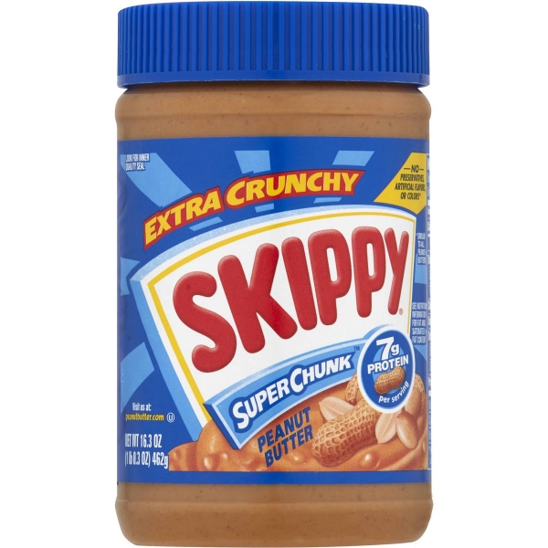 Skippy Peanut Butter Super Chunky 462g