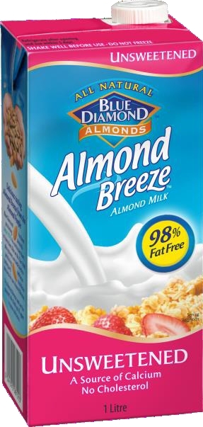 Blue Diamond Milk Almond Unsweetened UHT 1lt