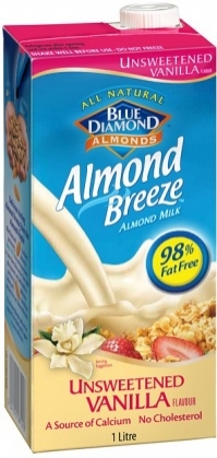 Blue Diamond Milk Almond Vanilla Unsweetened UHT 1lt