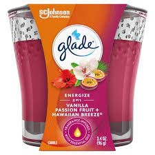 Glade Candle Passionfruit & Hawaiian Breeze 96g