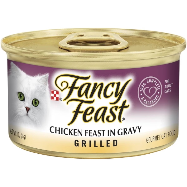 Purina Fancy Feast Cat Food Grilled Chicken 85g