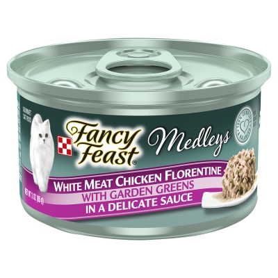 Purina Fancy Feast Medley Chicken Florentine And Greens 85g