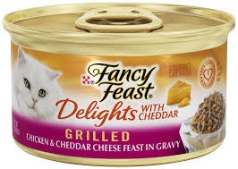 Purina Fancy Feast Delights Chicken & Cheddar Cheese 85g