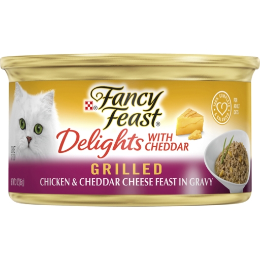 Purina Fancy Feast Delights Chicken & Cheddar Cheese 85g