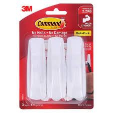 Command Mounting Hooks Large 3 Pack