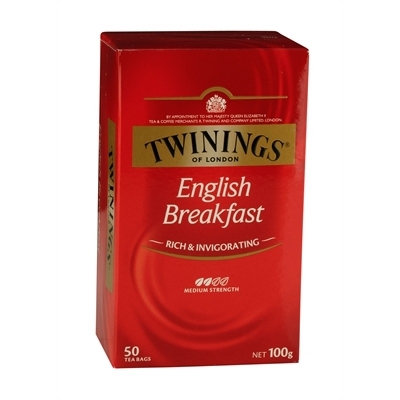 Twinings English Breakfast Teabags 50 Pack