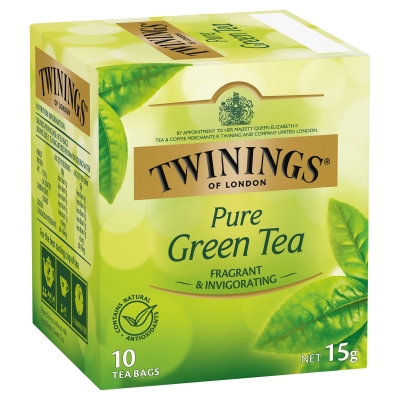 Twinings Pure Green Teabags 10 Pack