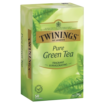 Twinings Pure Green Teabags 50 Pack