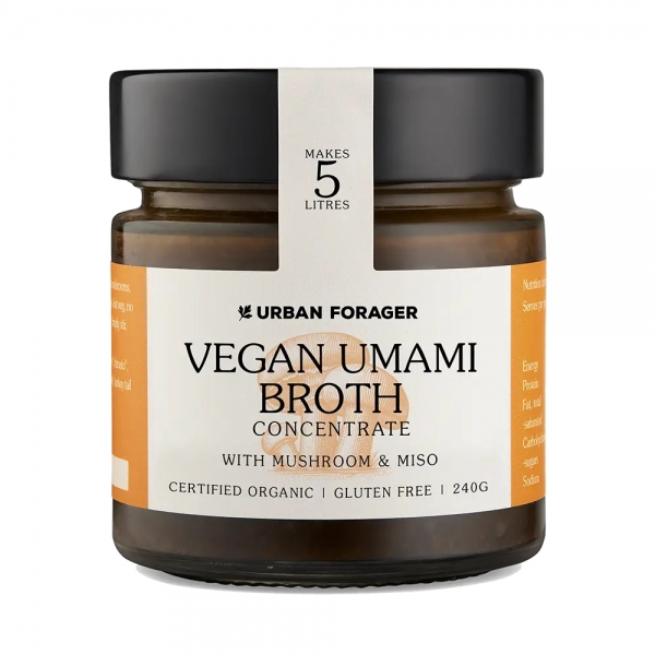 Urban Forager Organic Vegan Umami Broth Concentrate 240g