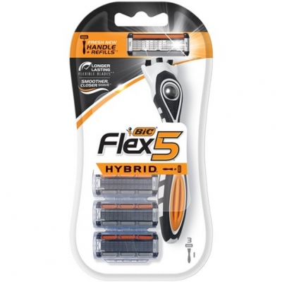Bic Shaver Flex 5 Hybrid 3 Pack