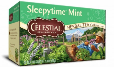 Celestial Seasonings Tea Bags Sleepytime Mint 20 Pack 30g