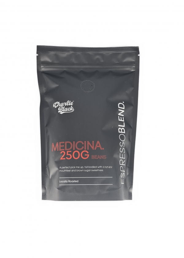 Charlie Black Coffee Beans Medicina 250g