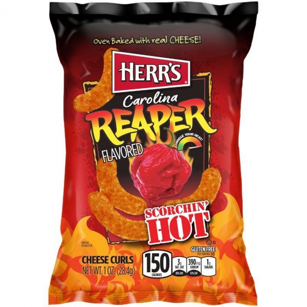 Herr's Cheese Curls Carolina Reaper 28g