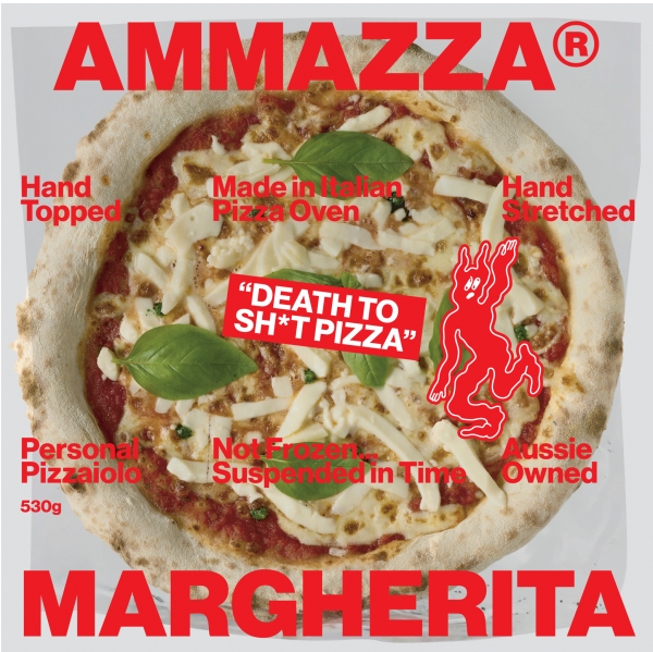 Ammazza Frozen Pizza Margherita 530g