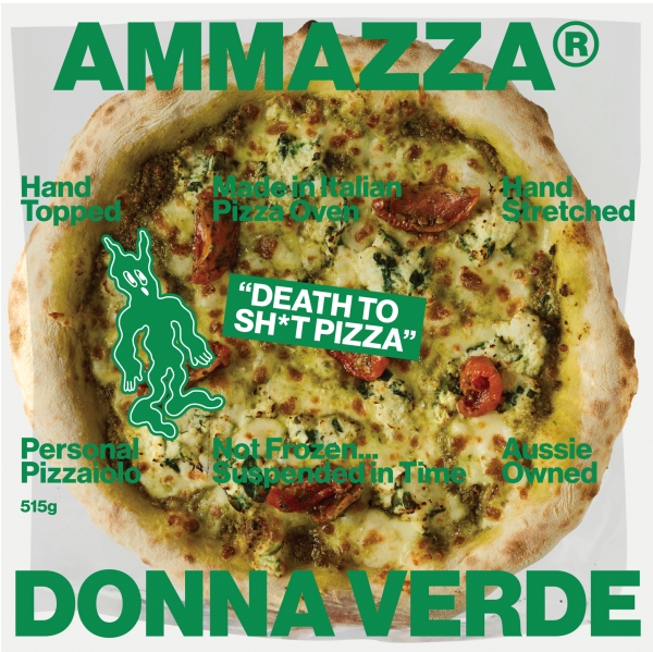 Ammazza Frozen Pizza Donna Verde 515g