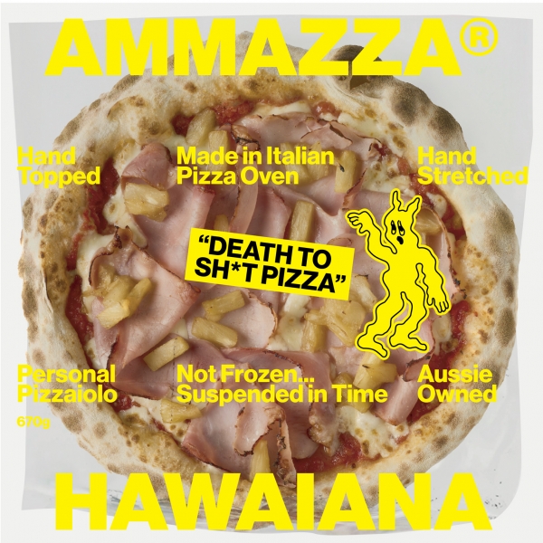 Ammazza Frozen Pizza Hawaiano 670g