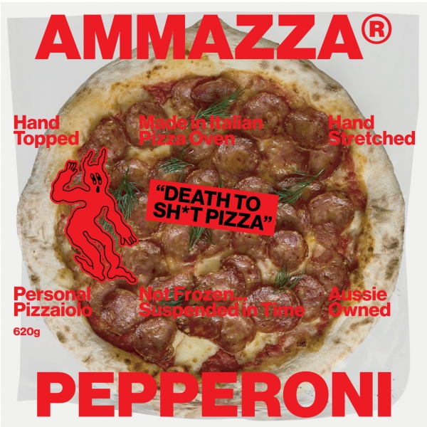 Ammazza Frozen Pizza Pepperoni 620g