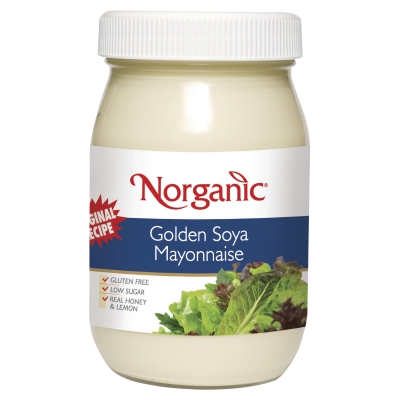 Norganic Mayonnaise Golden Soya 475ml
