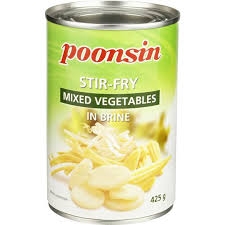 Poonsin Mixed Vegetables Stir Fry 425g
