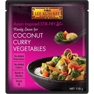 Lee Kee Kum Sauce Coconut Curry Vegetable 110g