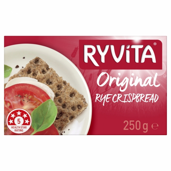 Ryvita Original Rye Crispbread 250g