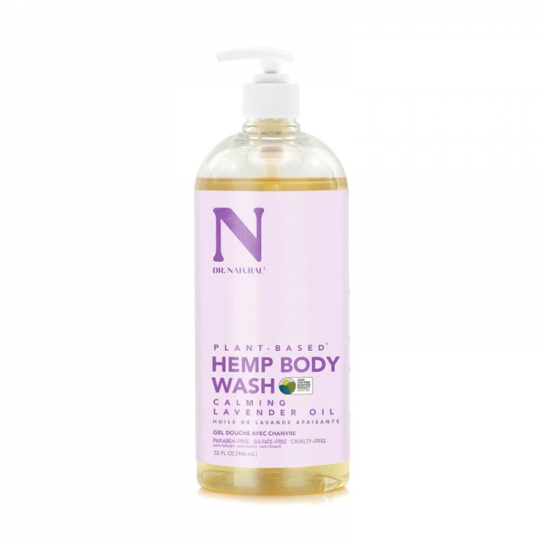 Dr Natural Hemp Body Wash Lavender 976ml