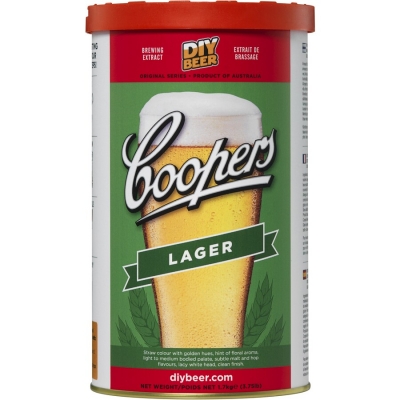 Coopers Lager Home Brew Concentrate 1.7kg