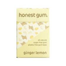 Honest Gum Ginger Lemon 17g (Wellbeing)