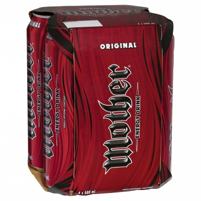 Mother Energy Drink Original 4 x 500ml