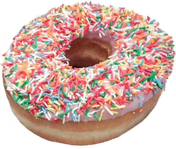 In Store Bakery Sprinkle Doughnut 75g