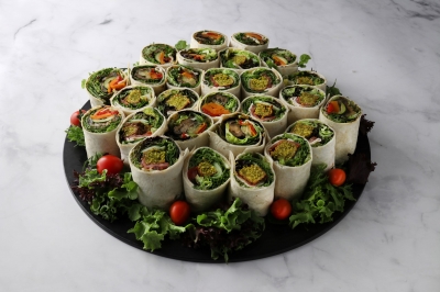 AFS Wraps Platter Vegetarian