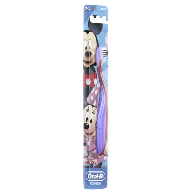 Oral B Toothbrush Stages 2 Mickey 2-4 Years Extra Soft