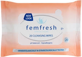 Femfresh Feminine Wipes 20 Pack
