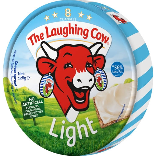 Bel Laughing Cow Cream Cheese Light 8 Pack 128g