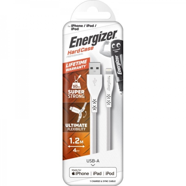 Energizer iPhone Lightning Cable 1.2m